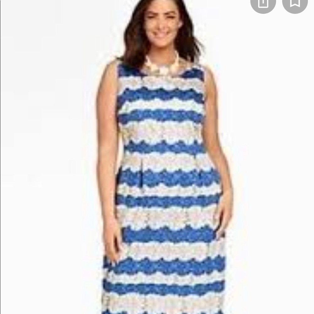 Talbots Daisy Floral Dress